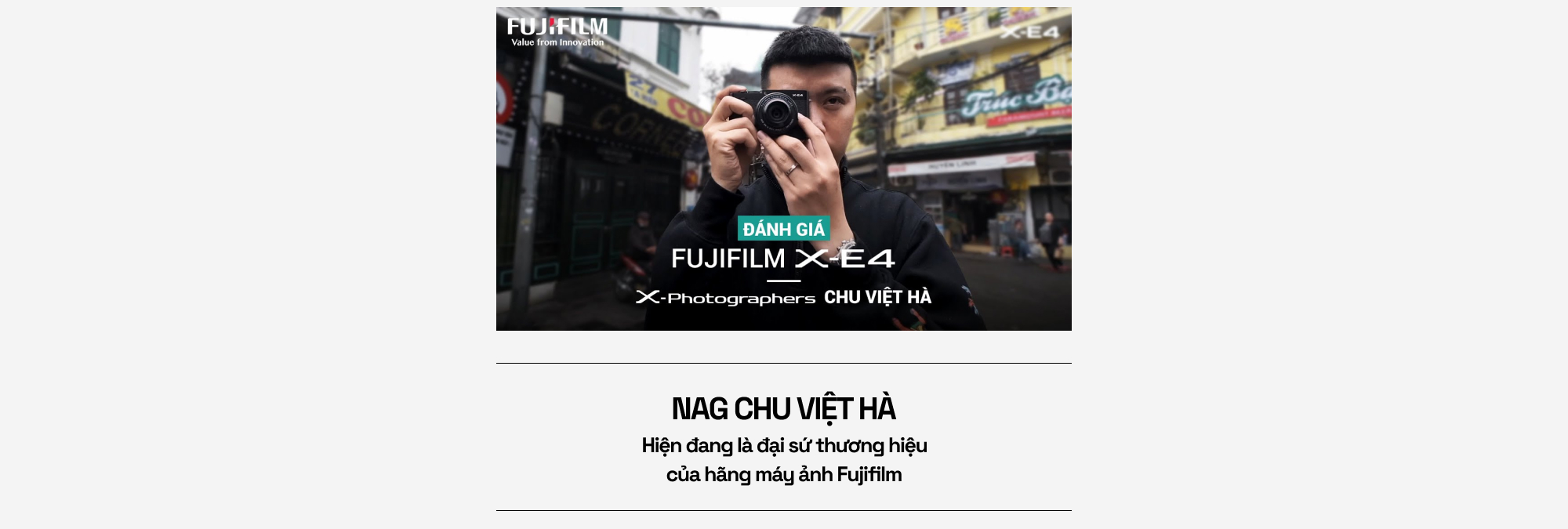 Nhiếp ảnh gia đường phố Chu Việt H&agrave;: &ldquo;iPhone hay Samsung kh&ocirc;ng quan trọng, quan trọng l&agrave; c&aacute;ch bạn sử dụng thiết bị&rdquo;- Ảnh 2.