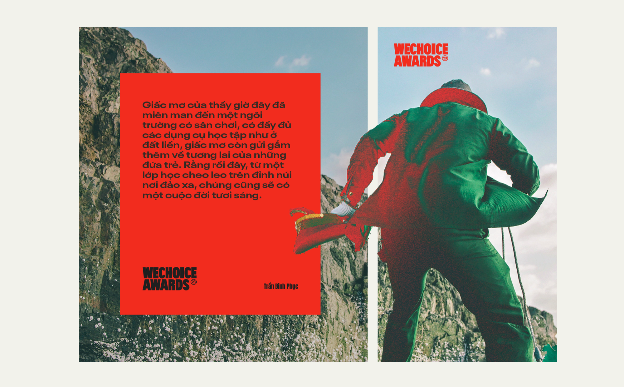 WeChoice Awards 2023: Những kẻ dám mơ, dám đi tới và bừng lên rực rỡ- Ảnh 3. WeChoice Awards 2023: Những kẻ dám mơ, dám đi tới và bừng lên rực rỡ- Ảnh 3.