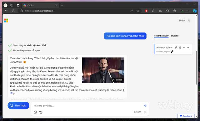 Microsoft Copilot là gì? Cách sử dụng Copilot ngay trên Windows 11- Ảnh 8. Microsoft Copilot là gì? Cách sử dụng Copilot ngay trên Windows 11- Ảnh 8.
