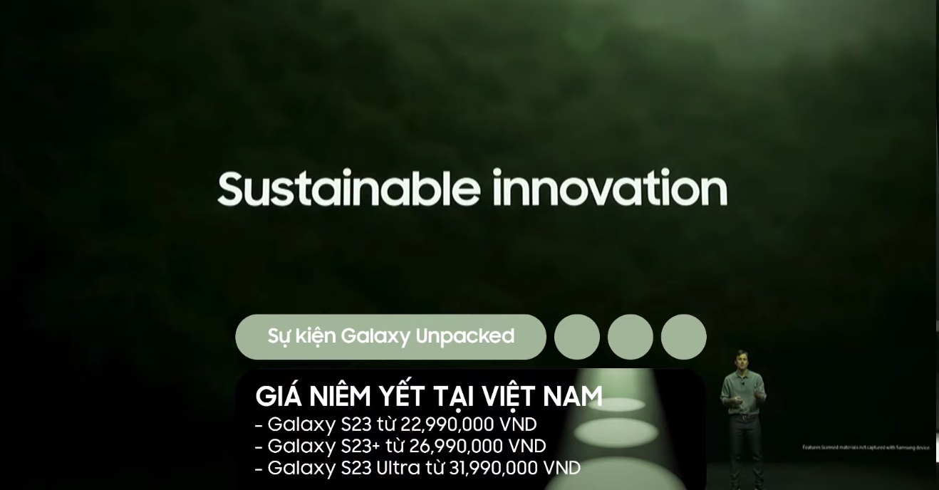 Toàn cảnh ra mắt Galaxy S23 series: Camera "biến đêm thành ngày" 200MP là điểm nhấn - Ảnh 26. Toàn cảnh ra mắt Galaxy S23 series: Camera "biến đêm thành ngày" 200MP là điểm nhấn - Ảnh 26.