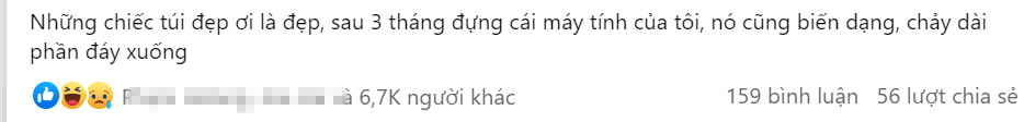 Ám ảnh túi xách bị biến dạng vì đựng laptop nặng và mẹo ngăn ngừa hiệu quả - Ảnh 2. Ám ảnh túi xách bị biến dạng vì đựng laptop nặng và mẹo ngăn ngừa hiệu quả - Ảnh 2.
