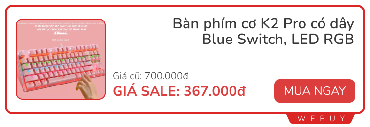 Tăng tốc chạy deadline năm mới với 5 phụ kiện công nghệ “sale đẫm” đến hết 4/2 - Ảnh 2. Tăng tốc chạy deadline năm mới với 5 phụ kiện công nghệ “sale đẫm” đến hết 4/2 - Ảnh 2.