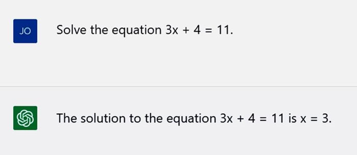 ChatGPT để lộ "gót chân Achilles": Có thể viết code, làm luận văn, thi đỗ MBA nhưng lại không thể giải toán? - Ảnh 3. ChatGPT để lộ "gót chân Achilles": Có thể viết code, làm luận văn, thi đỗ MBA nhưng lại không thể giải toán? - Ảnh 3.