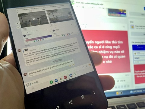 Mất tiền tỷ vì chiêu lừa nghe nhạc, xem video được tiền - Ảnh 1. Mất tiền tỷ vì chiêu lừa nghe nhạc, xem video được tiền - Ảnh 1.