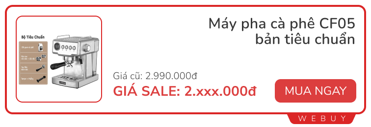 Sắp 8/3, sắm ngay 5 món gia dụng sang xịn này làm quà cho vợ, giá sắp giảm mạnh đợt sinh nhật Lazada - Ảnh 5. Sắp 8/3, sắm ngay 5 món gia dụng sang xịn này làm quà cho vợ, giá sắp giảm mạnh đợt sinh nhật Lazada - Ảnh 5.