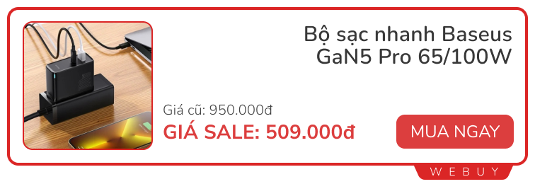 Giữa tháng có 9 phụ kiện hay ho đang giảm đến hơn 50%, săn nhanh kẻo về giá cũ - Ảnh 1. Giữa tháng có 9 phụ kiện hay ho đang giảm đến hơn 50%, săn nhanh kẻo về giá cũ - Ảnh 1.