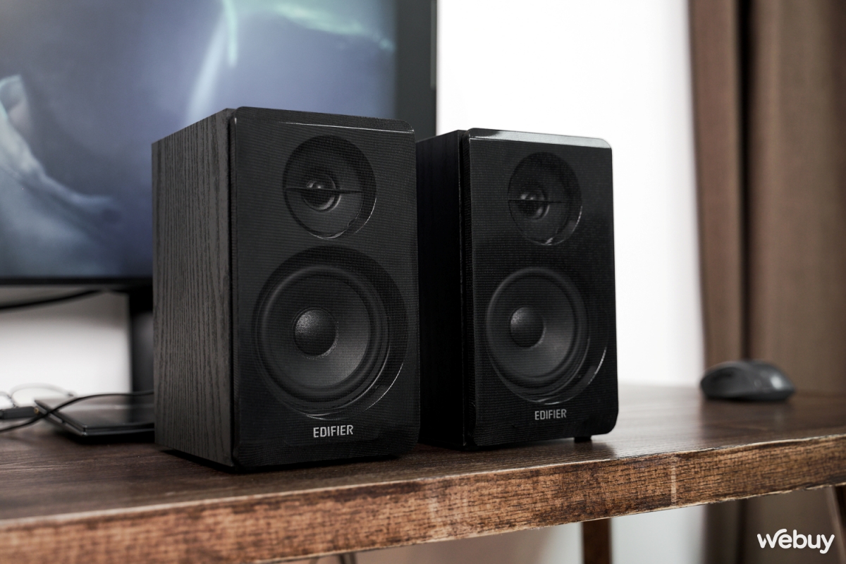 Nghe thử loa máy tính Edifier R33BT: Chất âm ổn, thiết kế đẹp, có Bluetooth và giá rẻ là ưu điểm - Ảnh 7. Nghe thử loa máy tính Edifier R33BT: Chất âm ổn, thiết kế đẹp, có Bluetooth và giá rẻ là ưu điểm - Ảnh 7.