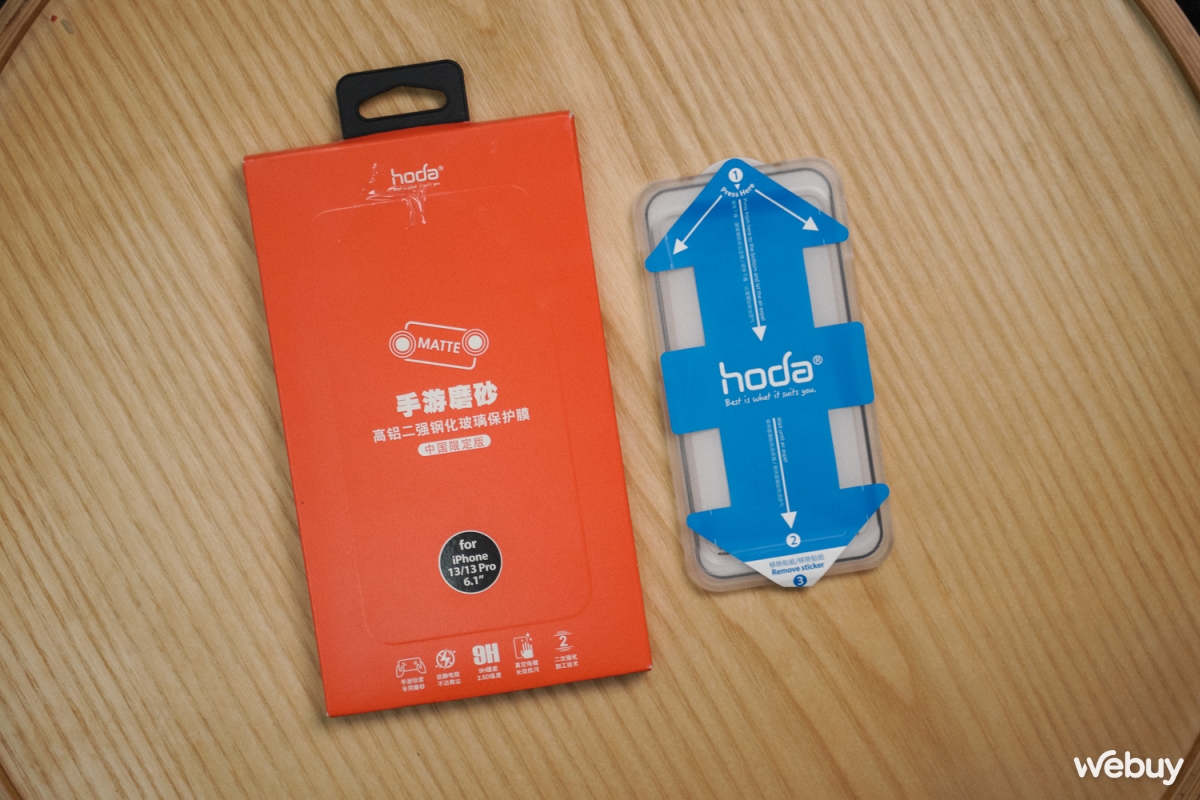 Cường lực nhám chuyên game Hoda: Đắt xắt ra miếng, vuốt mượt như nhung nhưng có điểm trừ này - Ảnh 1. Cường lực nhám chuyên game Hoda: Đắt xắt ra miếng, vuốt mượt như nhung nhưng có điểm trừ này - Ảnh 1.