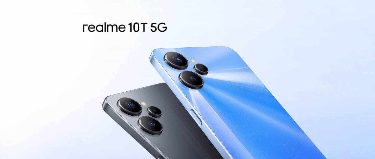 Ra mắt realme 10T 5G: Thiết kế đẹp, camera 50MP, Dimensity 810, giá dưới 5 triệu - Ảnh 1. Ra mắt realme 10T 5G: Thiết kế đẹp, camera 50MP, Dimensity 810, giá dưới 5 triệu - Ảnh 1.