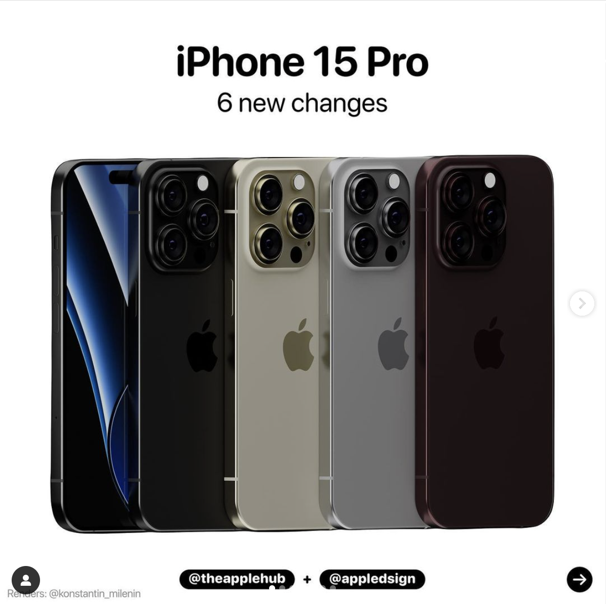 iPhone 15 Pro Max thì ra xịn thế này: Thiết kế "nổi bần bật" với nâng cấp chưa từng có, lại còn thêm màu đỏ siêu sang - Ảnh 1. iPhone 15 Pro Max thì ra xịn thế này: Thiết kế "nổi bần bật" với nâng cấp chưa từng có, lại còn thêm màu đỏ siêu sang - Ảnh 1.