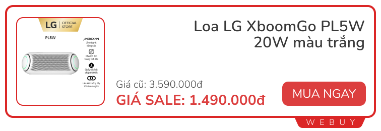 Cuối tuần có hơn 10 deal ngon đồ điện tử, gia dụng, giá giảm đến 58% kèm miễn phí vận chuyển - Ảnh 2. Cuối tuần có hơn 10 deal ngon đồ điện tử, gia dụng, giá giảm đến 58% kèm miễn phí vận chuyển - Ảnh 2.