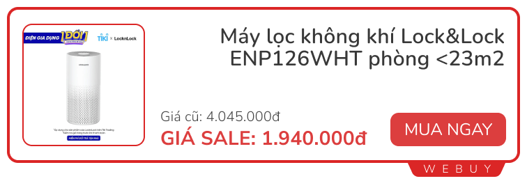 Cuối tuần có hơn 10 deal ngon đồ điện tử, gia dụng, giá giảm đến 58% kèm miễn phí vận chuyển - Ảnh 9. Cuối tuần có hơn 10 deal ngon đồ điện tử, gia dụng, giá giảm đến 58% kèm miễn phí vận chuyển - Ảnh 9.