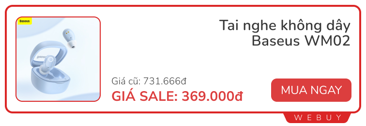 Cuối tuần có hơn 10 deal ngon đồ điện tử, gia dụng, giá giảm đến 58% kèm miễn phí vận chuyển - Ảnh 4. Cuối tuần có hơn 10 deal ngon đồ điện tử, gia dụng, giá giảm đến 58% kèm miễn phí vận chuyển - Ảnh 4.