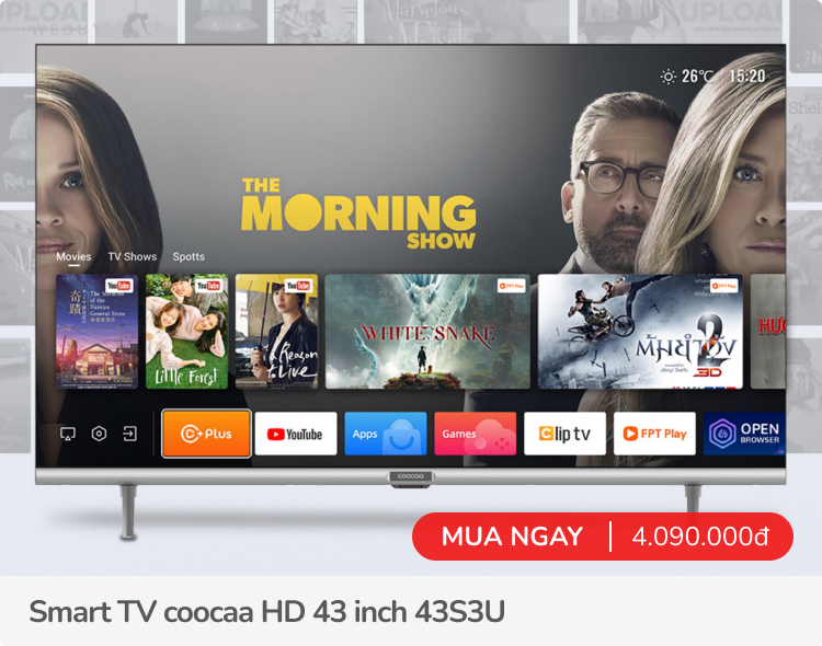 Lên đời TV màn hình “vô tận” trong ngày siêu thương hiệu coocaa, loại rẻ nhất chưa đến 3 triệu - Ảnh 2. Lên đời TV màn hình “vô tận” trong ngày siêu thương hiệu coocaa, loại rẻ nhất chưa đến 3 triệu - Ảnh 2.