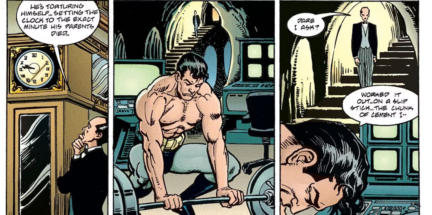 Là siêu anh hùng nhưng không có siêu năng lực, Batman có thể đẩy được mức tạ bao nhiêu? - Ảnh 4. Là siêu anh hùng nhưng không có siêu năng lực, Batman có thể đẩy được mức tạ bao nhiêu? - Ảnh 4.