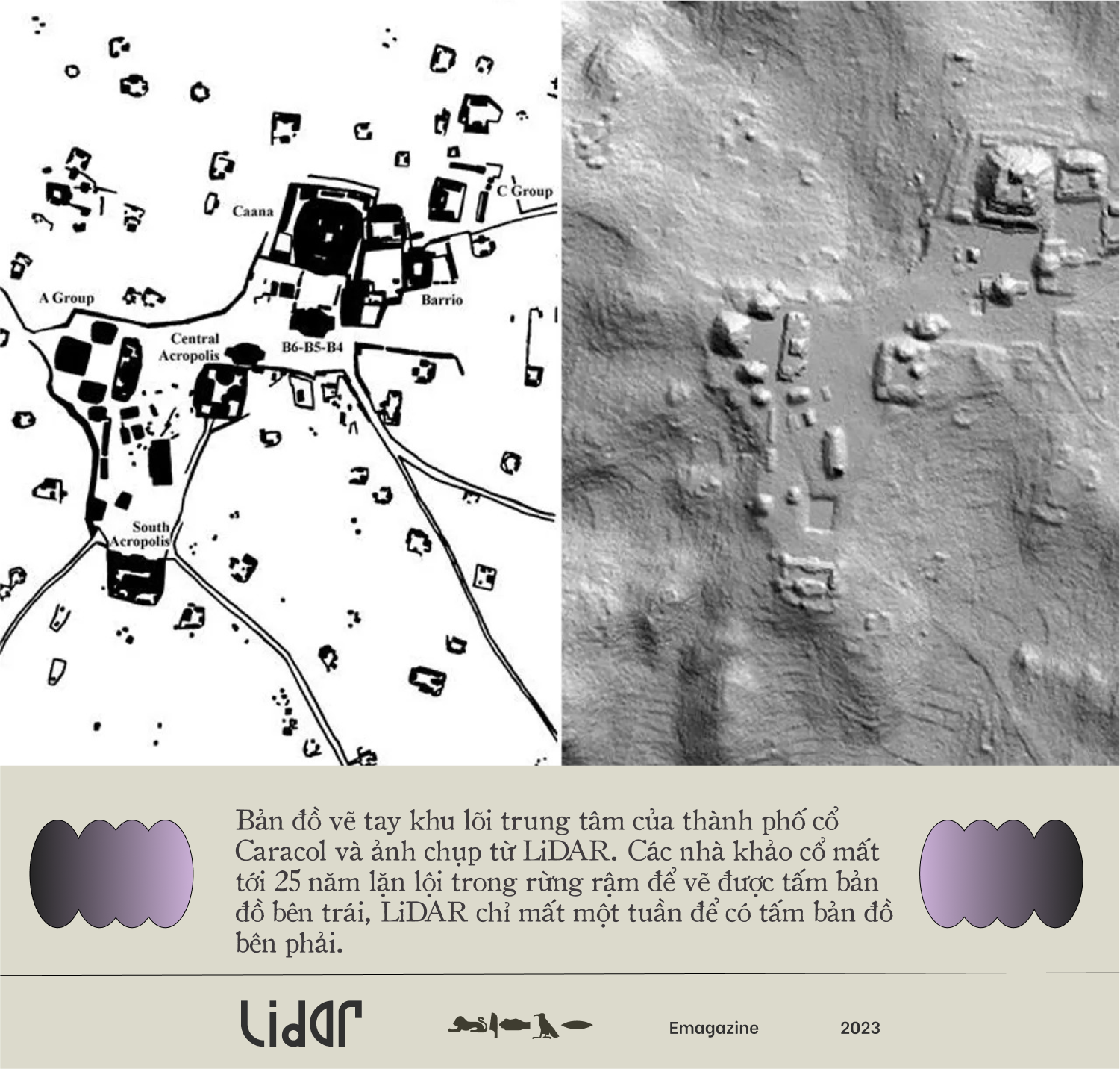 &Aacute;nh s&aacute;ng từ bầu trời chiếu rọi những t&agrave;n t&iacute;ch Maya cổ đại: Kim tự th&aacute;p, si&ecirc;u đ&ocirc; thị v&agrave; những con đường d&aacute;t v&agrave;ng dưới trăng - Ảnh 16.
