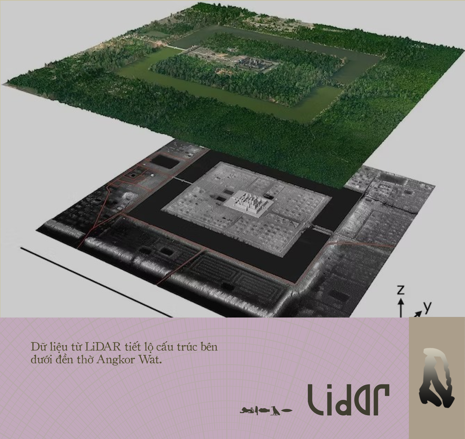 &Aacute;nh s&aacute;ng từ bầu trời chiếu rọi những t&agrave;n t&iacute;ch Maya cổ đại: Kim tự th&aacute;p, si&ecirc;u đ&ocirc; thị v&agrave; những con đường d&aacute;t v&agrave;ng dưới trăng - Ảnh 29.