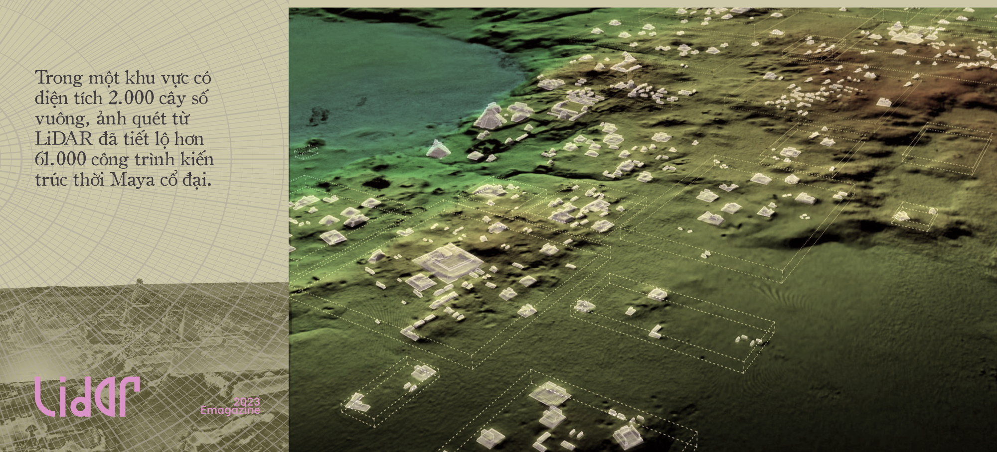 &Aacute;nh s&aacute;ng từ bầu trời chiếu rọi những t&agrave;n t&iacute;ch Maya cổ đại: Kim tự th&aacute;p, si&ecirc;u đ&ocirc; thị v&agrave; những con đường d&aacute;t v&agrave;ng dưới trăng - Ảnh 25.