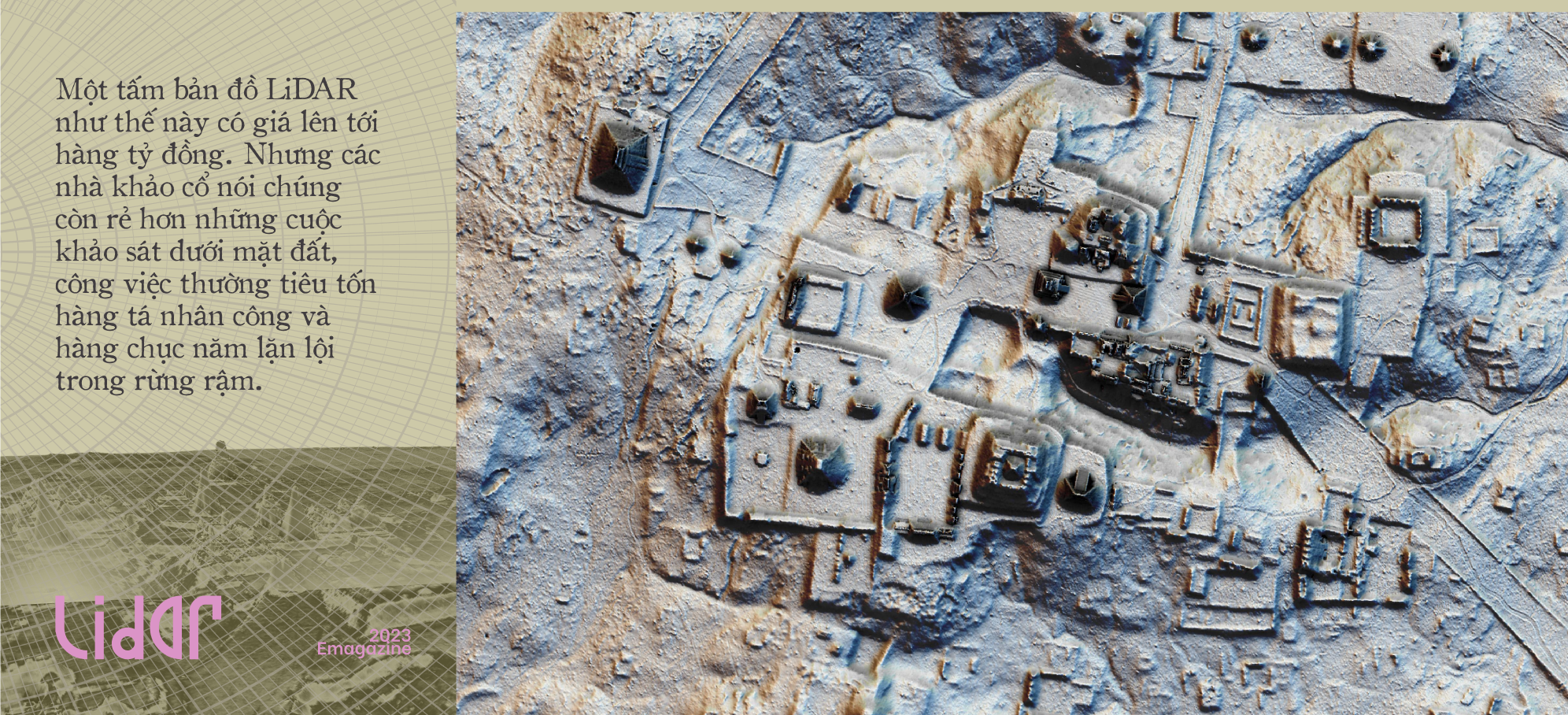 &Aacute;nh s&aacute;ng từ bầu trời chiếu rọi những t&agrave;n t&iacute;ch Maya cổ đại: Kim tự th&aacute;p, si&ecirc;u đ&ocirc; thị v&agrave; những con đường d&aacute;t v&agrave;ng dưới trăng - Ảnh 32.