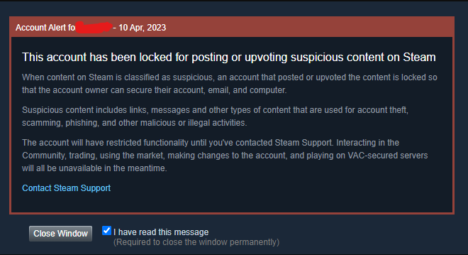 Hỏi một câu vu vơ, nam game thủ sở hữu kho đồ trị giá hơn 10 tỷ bất ngờ bị cấm giao dịch - Ảnh 3. Hỏi một câu vu vơ, nam game thủ sở hữu kho đồ trị giá hơn 10 tỷ bất ngờ bị cấm giao dịch - Ảnh 3.