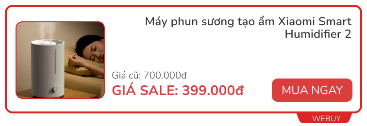 Đồ gia dụng Xiaomi lại sale đậm sát dịp lễ, nhiều món hè này nhà nào cũng cần - Ảnh 2. Đồ gia dụng Xiaomi lại sale đậm sát dịp lễ, nhiều món hè này nhà nào cũng cần - Ảnh 2.