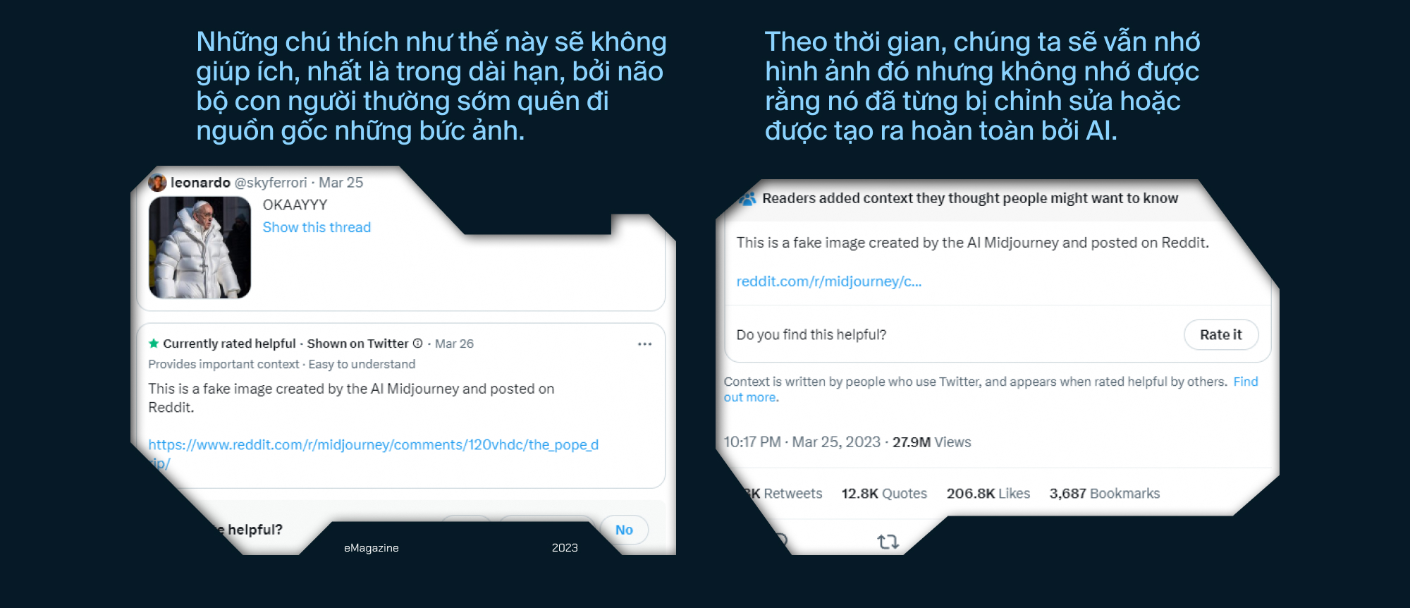 AI đang tạo ra vô số thực tại giả đan xen vào lịch sử của chúng ta: Liệu con người còn có thể tin vào chính những gì mắt mình nhìn thấy? - Ảnh 18. AI đang tạo ra vô số thực tại giả đan xen vào lịch sử của chúng ta: Liệu con người còn có thể tin vào chính những gì mắt mình nhìn thấy? - Ảnh 18.