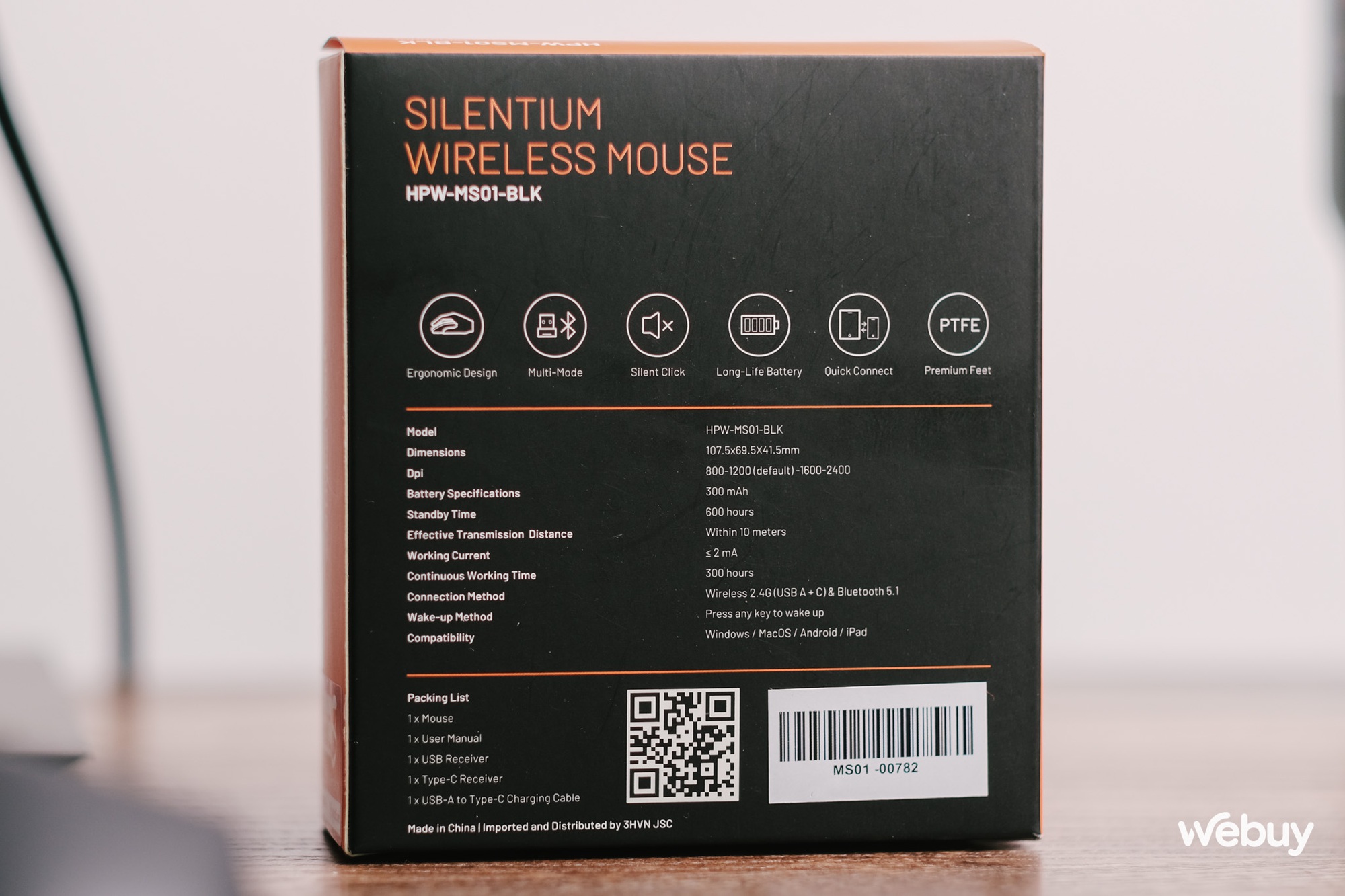 Dùng thử chuột không dây thương hiệu Việt: Thiết kế công thái học, 3 chế độ kết nối, pin 300 giờ mà giá chỉ 590.000 đồng - Ảnh 2. Dùng thử chuột không dây thương hiệu Việt: Thiết kế công thái học, 3 chế độ kết nối, pin 300 giờ mà giá chỉ 590.000 đồng - Ảnh 2.