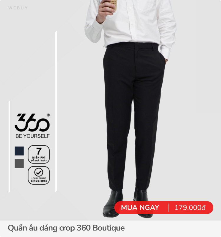 10 mẫu quần áo, giày dép nam rẻ đẹp đang sale mạnh mẽ, tiện nghỉ lễ săn ngay - Ảnh 4. 10 mẫu quần áo, giày dép nam rẻ đẹp đang sale mạnh mẽ, tiện nghỉ lễ săn ngay - Ảnh 4.