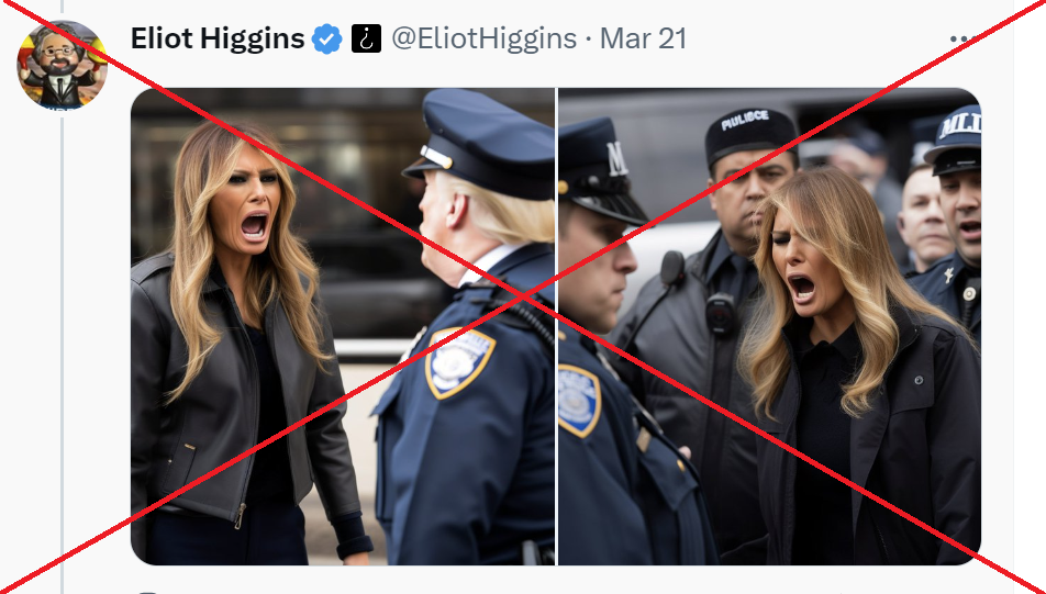 Sự thật về bức ảnh cựu TT Trump bị bắt giữ: Khả năng 'đánh lừa' của công nghệ Deepfake đáng sợ tới mức nào? - Ảnh 4. Sự thật về bức ảnh cựu TT Trump bị bắt giữ: Khả năng 'đánh lừa' của công nghệ Deepfake đáng sợ tới mức nào? - Ảnh 4.