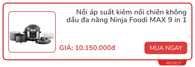Nồi áp suất giờ tích hợp cả nồi chiên không dầu, đa năng lại cực hợp cho nhà chật - Ảnh 7. Nồi áp suất giờ tích hợp cả nồi chiên không dầu, đa năng lại cực hợp cho nhà chật - Ảnh 7.
