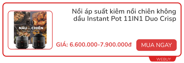 Nồi áp suất giờ tích hợp cả nồi chiên không dầu, đa năng lại cực hợp cho nhà chật - Ảnh 9. Nồi áp suất giờ tích hợp cả nồi chiên không dầu, đa năng lại cực hợp cho nhà chật - Ảnh 9.