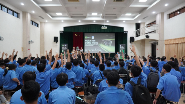 Thu hút hơn 1000 sinh viên quan tâm tại ngày hội công nghệ của VSP và Nvidia Geforce - Ảnh 5. Thu hút hơn 1000 sinh viên quan tâm tại ngày hội công nghệ của VSP và Nvidia Geforce - Ảnh 5.