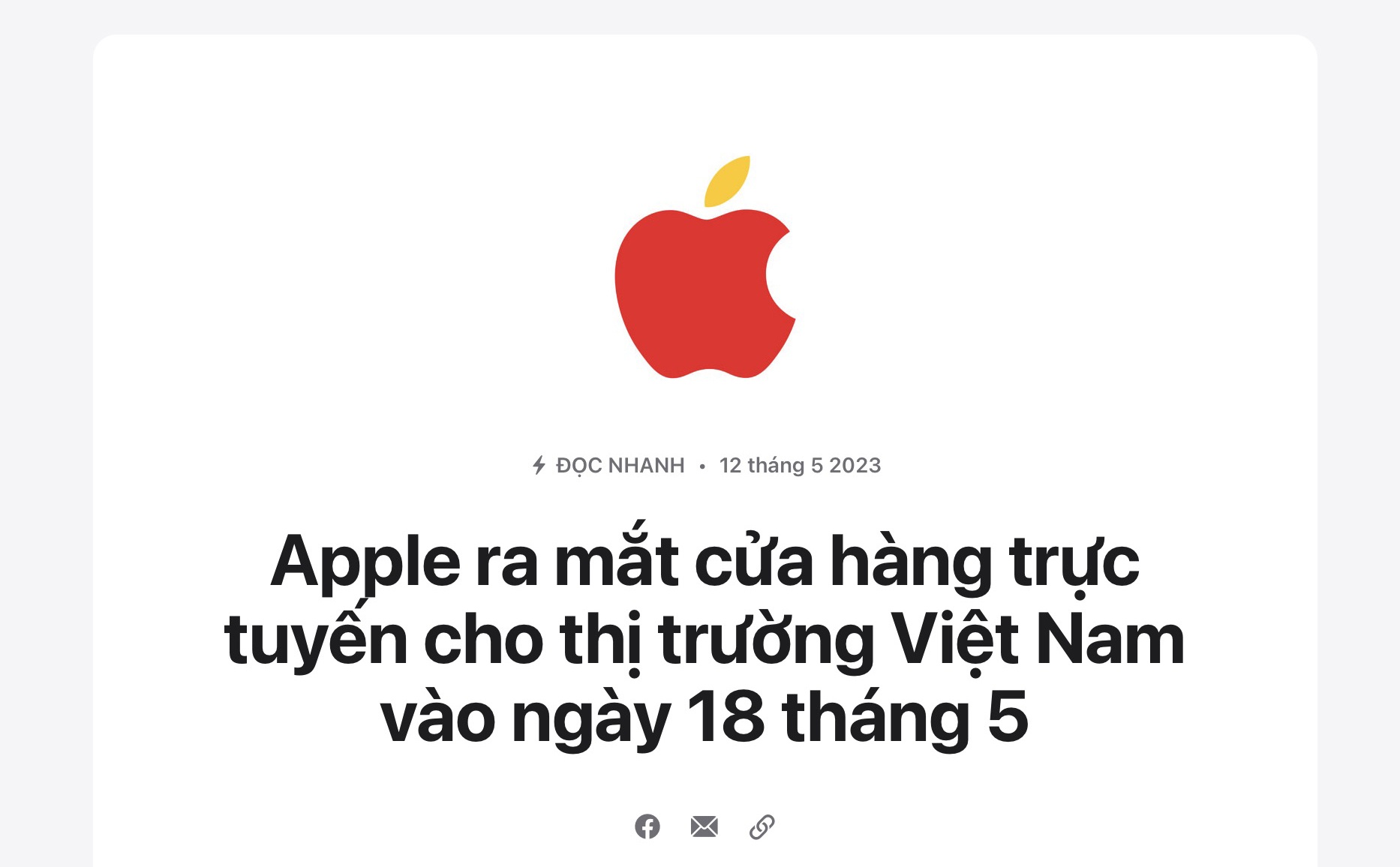 Apple Store sẽ sớm có mặt tại Việt Nam? - Ảnh 1. Apple Store sẽ sớm có mặt tại Việt Nam? - Ảnh 1.