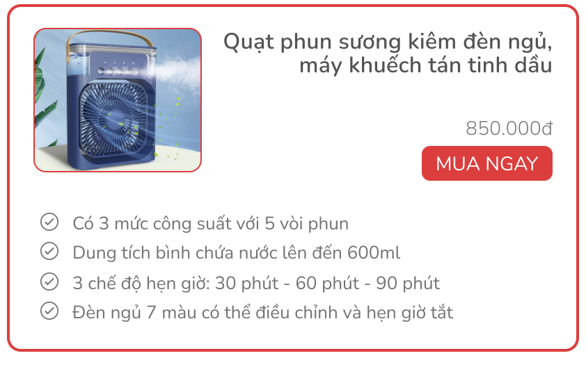 Chấp hết trời nóng lẫn mất điện với 3 món tích điện nhà nào cũng cần, giá từ 290.000đ - Ảnh 5. Chấp hết trời nóng lẫn mất điện với 3 món tích điện nhà nào cũng cần, giá từ 290.000đ - Ảnh 5.