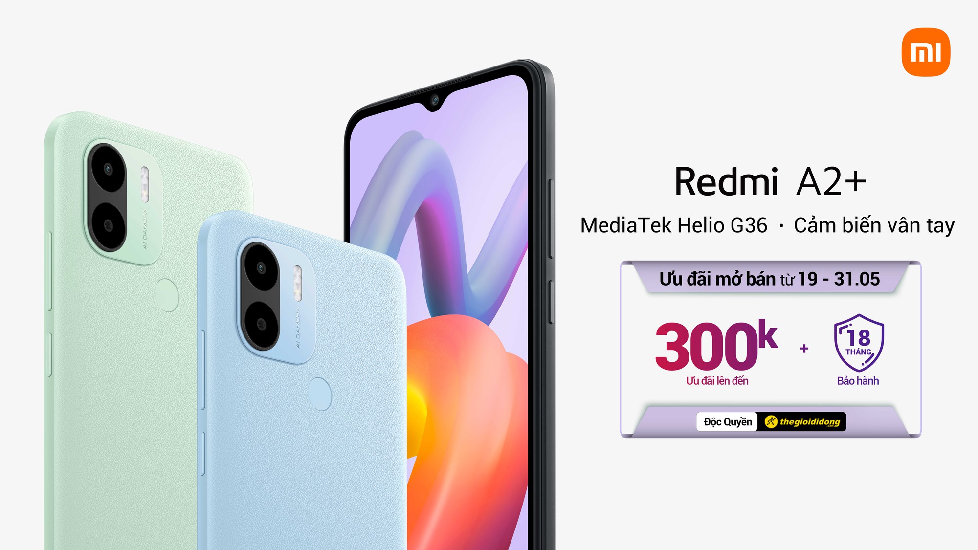 Xiaomi ra mắt smartphone phổ thông Redmi A2+: Thiết kế nhiều màu sắc, pin 5000mAh, giá chỉ hơn 2 triệu đồng - Ảnh 2. Xiaomi ra mắt smartphone phổ thông Redmi A2+: Thiết kế nhiều màu sắc, pin 5000mAh, giá chỉ hơn 2 triệu đồng - Ảnh 2.