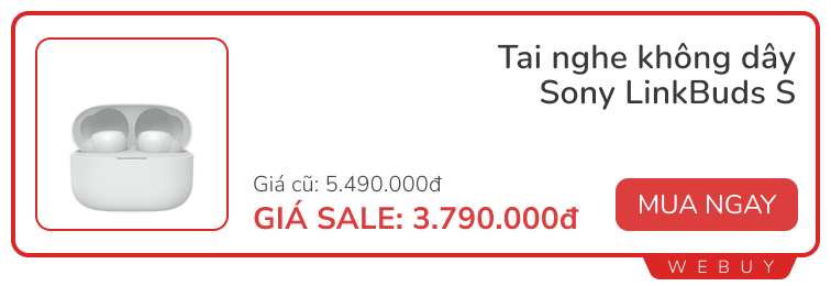 Ngày 25 hàng tháng cũng có sale “khủng”: 10 đồ điện tử đang giảm đến nửa giá từ Sony và Samsung - Ảnh 4. Ngày 25 hàng tháng cũng có sale “khủng”: 10 đồ điện tử đang giảm đến nửa giá từ Sony và Samsung - Ảnh 4.