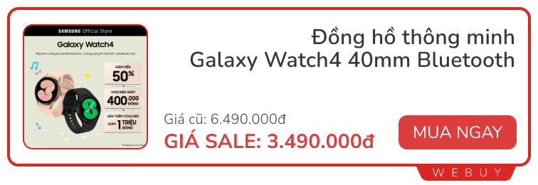 Ngày 25 hàng tháng cũng có sale “khủng”: 10 đồ điện tử đang giảm đến nửa giá từ Sony và Samsung - Ảnh 7. Ngày 25 hàng tháng cũng có sale “khủng”: 10 đồ điện tử đang giảm đến nửa giá từ Sony và Samsung - Ảnh 7.