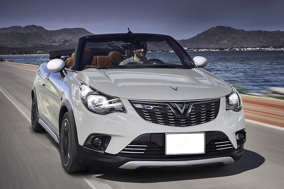 Thực hư Fadil mui trần, bán tải điện và ô tô mini gắn logo VinFast tràn lan trên mạng xã hội - Ảnh 5. Thực hư Fadil mui trần, bán tải điện và ô tô mini gắn logo VinFast tràn lan trên mạng xã hội - Ảnh 5.