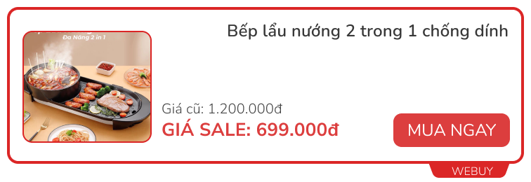 5/5 săn sale gì: Gần chục deal gia dụng giảm tới nửa giá, áp thêm voucher và mã freeship càng hời to - Ảnh 3. 5/5 săn sale gì: Gần chục deal gia dụng giảm tới nửa giá, áp thêm voucher và mã freeship càng hời to - Ảnh 3.