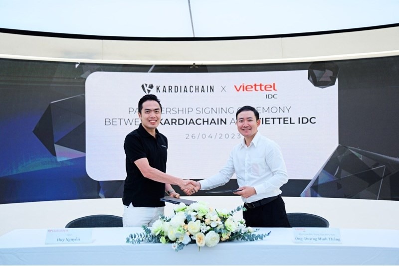 Viettel IDC đồng hành cung cấp hạ tầng cloud cho KardiaChain, phát triển blockchain tại Việt Nam - Ảnh 1. Viettel IDC đồng hành cung cấp hạ tầng cloud cho KardiaChain, phát triển blockchain tại Việt Nam - Ảnh 1.