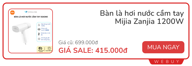 Loạt đồ gia dụng chuẩn ngon - bổ - rẻ bán chạy từ thương hiệu con của Xiaomi, có món giảm 40% còn từ 300.000đ - Ảnh 10. Loạt đồ gia dụng chuẩn ngon - bổ - rẻ bán chạy từ thương hiệu con của Xiaomi, có món giảm 40% còn từ 300.000đ - Ảnh 10.