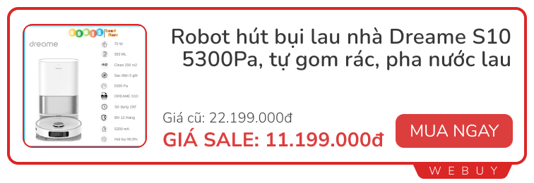 Loạt đồ gia dụng chuẩn ngon - bổ - rẻ bán chạy từ thương hiệu con của Xiaomi, có món giảm 40% còn từ 300.000đ - Ảnh 16. Loạt đồ gia dụng chuẩn ngon - bổ - rẻ bán chạy từ thương hiệu con của Xiaomi, có món giảm 40% còn từ 300.000đ - Ảnh 16.