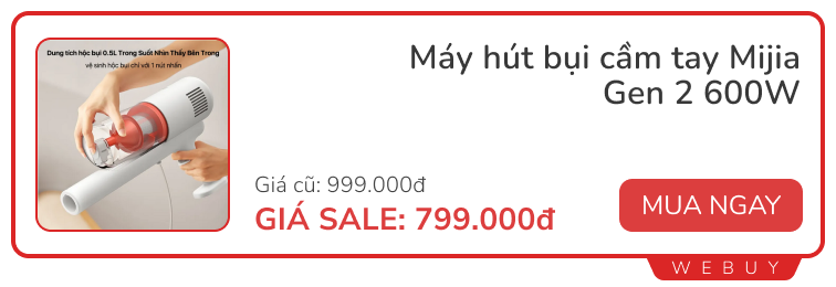 Loạt đồ gia dụng chuẩn ngon - bổ - rẻ bán chạy từ thương hiệu con của Xiaomi, có món giảm 40% còn từ 300.000đ - Ảnh 4. Loạt đồ gia dụng chuẩn ngon - bổ - rẻ bán chạy từ thương hiệu con của Xiaomi, có món giảm 40% còn từ 300.000đ - Ảnh 4.