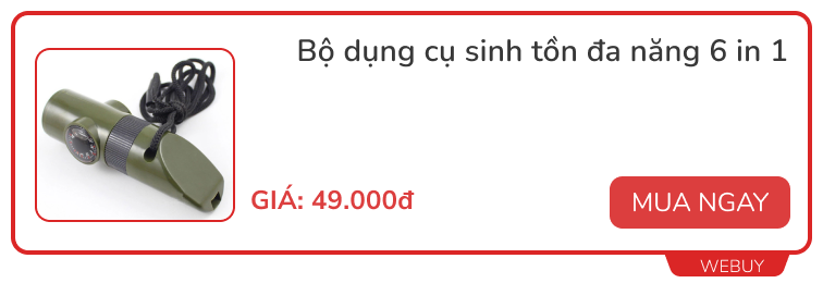 7 món đồ sinh tồn cực hay ho cho phượt thủ vi vu hè này, giá chỉ từ 15.000đ - Ảnh 6. 7 món đồ sinh tồn cực hay ho cho phượt thủ vi vu hè này, giá chỉ từ 15.000đ - Ảnh 6.