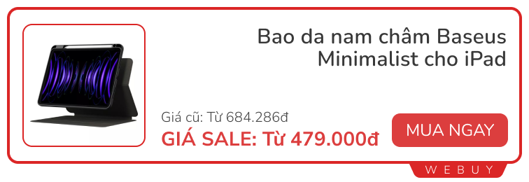 Săn sale công nghệ giữa năm: Xiaomi giảm hơn 40%, Samsung, Baseus, LG... cũng không kém cạnh - Ảnh 7. Săn sale công nghệ giữa năm: Xiaomi giảm hơn 40%, Samsung, Baseus, LG... cũng không kém cạnh - Ảnh 7.