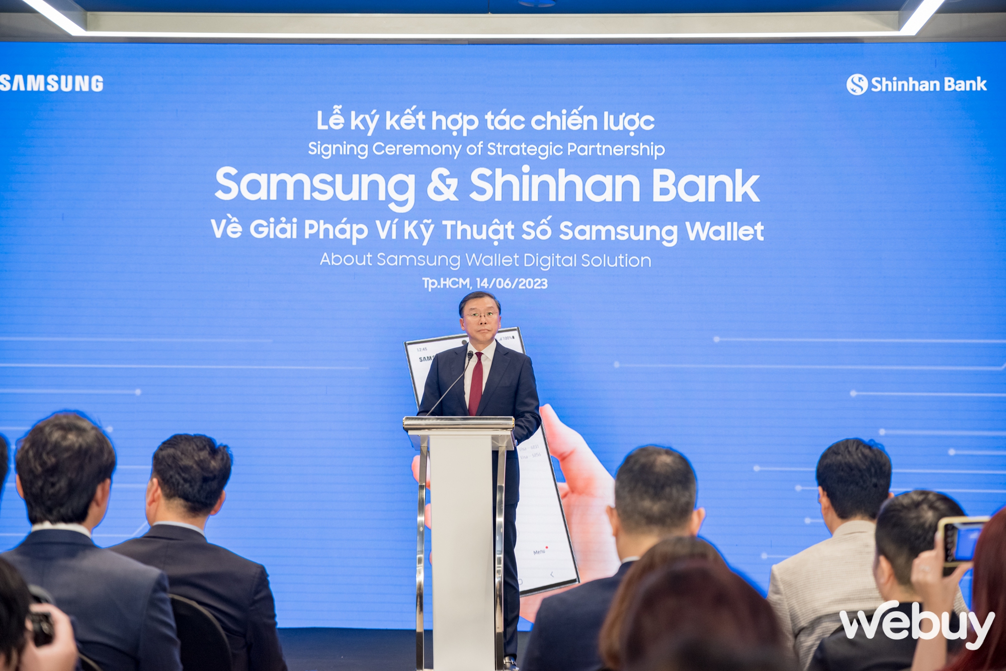 Samsung “bắt tay” Shinhan Bank, đẩy mạnh triển khai ví kỹ thuật số Samsung Wallet đến người tiêu dùng Việt - Ảnh 2. Samsung “bắt tay” Shinhan Bank, đẩy mạnh triển khai ví kỹ thuật số Samsung Wallet đến người tiêu dùng Việt - Ảnh 2.