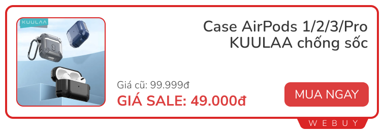 5 phụ kiện tai nghe Apple, Samsung ai cũng nên có, tiện mua ngay vì đang "sale hết" còn dưới 49.000đ trên Lazada - Ảnh 4. 5 phụ kiện tai nghe Apple, Samsung ai cũng nên có, tiện mua ngay vì đang "sale hết" còn dưới 49.000đ trên Lazada - Ảnh 4.