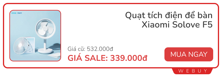 Cuối tháng săn sale khỏi chờ lương về: Hàng hiệu giảm đến 60%, đồ công nghệ hay gia dụng, thời trang đều có - Ảnh 7. Cuối tháng săn sale khỏi chờ lương về: Hàng hiệu giảm đến 60%, đồ công nghệ hay gia dụng, thời trang đều có - Ảnh 7.