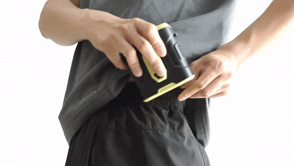 Quạt mini gắn thắt lưng biến mọi áo khoác thành áo điều hòa, giá chỉ 360.000đ - Ảnh 4. Quạt mini gắn thắt lưng biến mọi áo khoác thành áo điều hòa, giá chỉ 360.000đ - Ảnh 4.