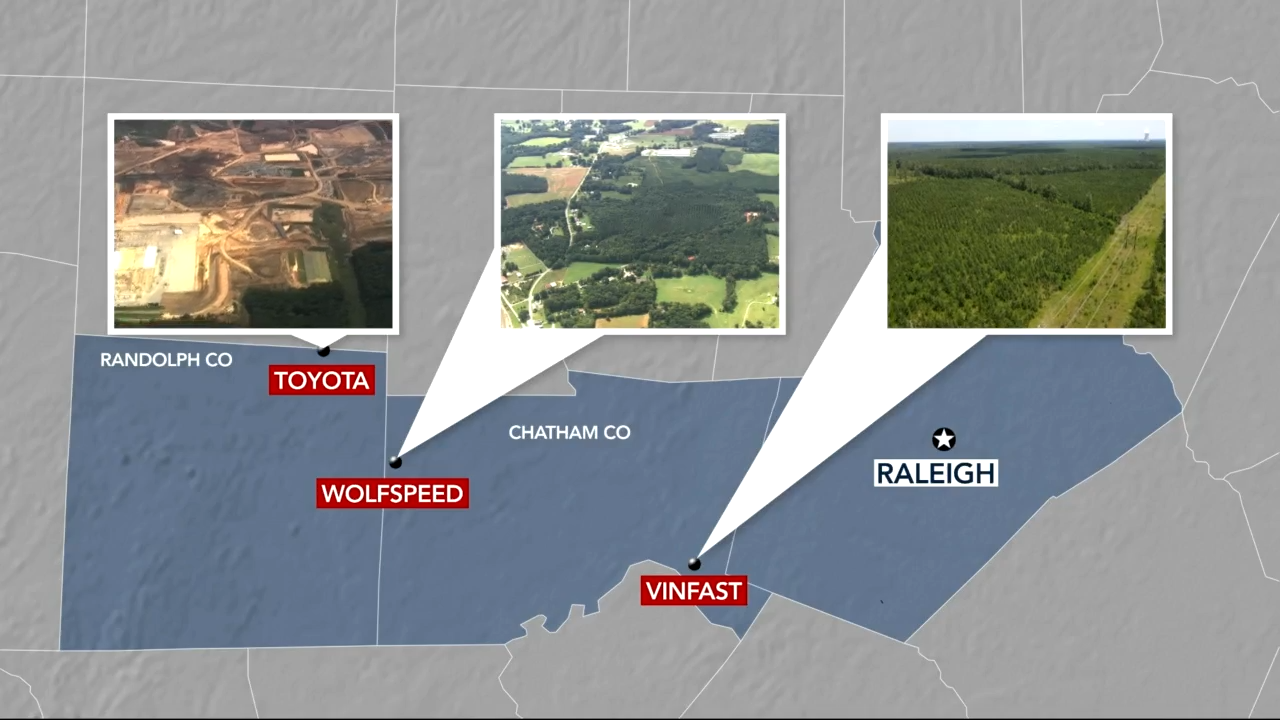 H&igrave;nh ảnh đầu ti&ecirc;n về nh&agrave; m&aacute;y VinFast trăm ngh&igrave;n tỷ tại Mỹ: Long lanh với nhận diện thương hiệu r&otilde; n&eacute;t, dự kiến tuyển hơn 7.000 người - Ảnh 3.